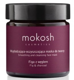 MOKOSH Oczyszczająca maska do twarzy FIGA z WĘGLEM 60ml