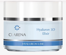 CLARENA - Hyaluron 3D Elixir Intensywnie nawilżający eliksir 50 ml