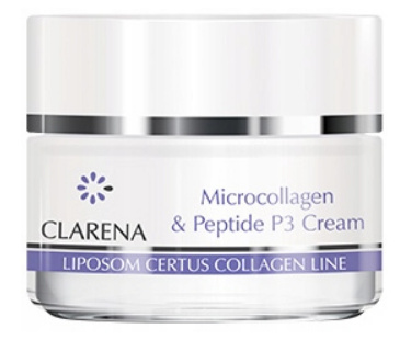 CLARENA - Microcollagen & Peptide P3 Cream krem 50 ml