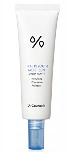 DR. CEURACLE- Hyal Reyouth Moist Sun SPF - Krem na bazie 10 związków kwasu hialuronowego 50ml