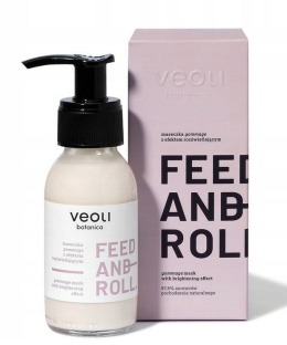 VEOLI BOTANICA FEED AND ROLL Maseczka z efektem rozświetlającym przywracająca naturalną miękkość i delikatność 90ml