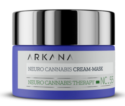 ARKANA - NEURO CANNABIS CREAM - MASK maska dla skór zestresowanych i dysfunkcyjnych 50 ml