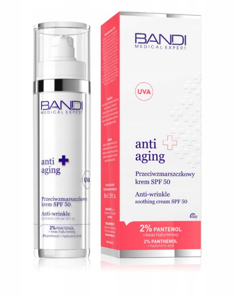 BANDI - ANTI AGING Przeciwzmarszczkowy krem SPF 50