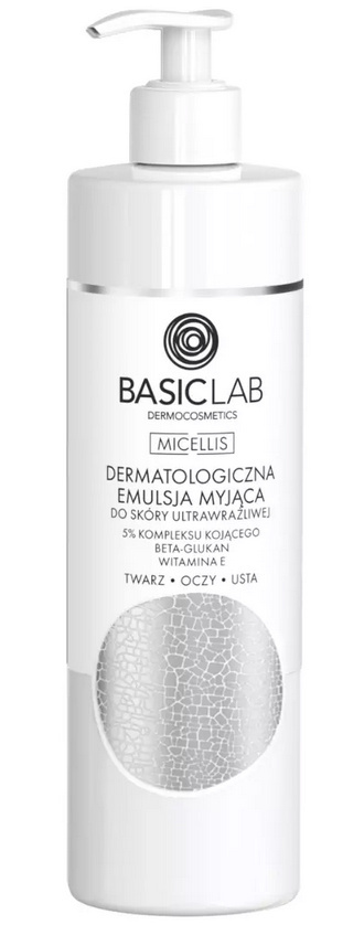 BasicLab - Dermatologiczna emulsja myjąca do skóry ultrawrażliwej 300ml