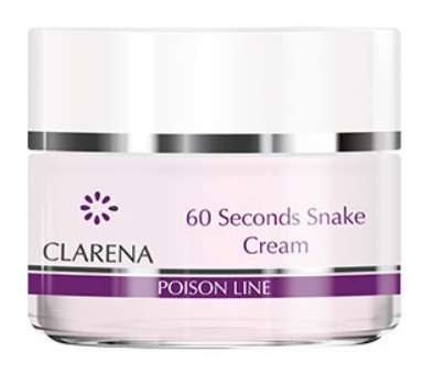 CLARENA - 60 Seconds Snake Cream Liftujący krem z jadem węża 50 ml