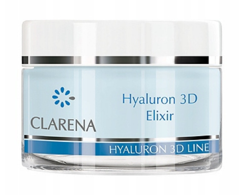 CLARENA - Hyaluron 3D Elixir Intensywnie nawilżający eliksir 50ml