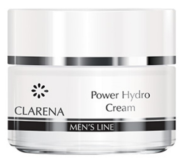 CLARENA - Power Hydro Cream Nawilżający krem dla mężczyzn 50ml