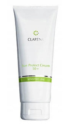 CLARENA - Sun Protect Cream SPF 50 Przeciwsłoneczny krem 100 ml
