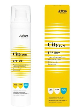 DOTTORE - City SUN SPF50+ Przeciwsłoneczny krem ochronny do twarzy SPF50+