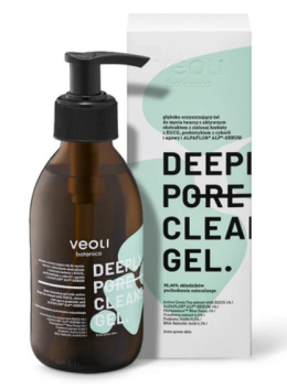 VEOLI BOTANICA - DEEPLY PORE CLEANSING GEL Głęboko oczyszczający żel do mycia twarzy 200ml